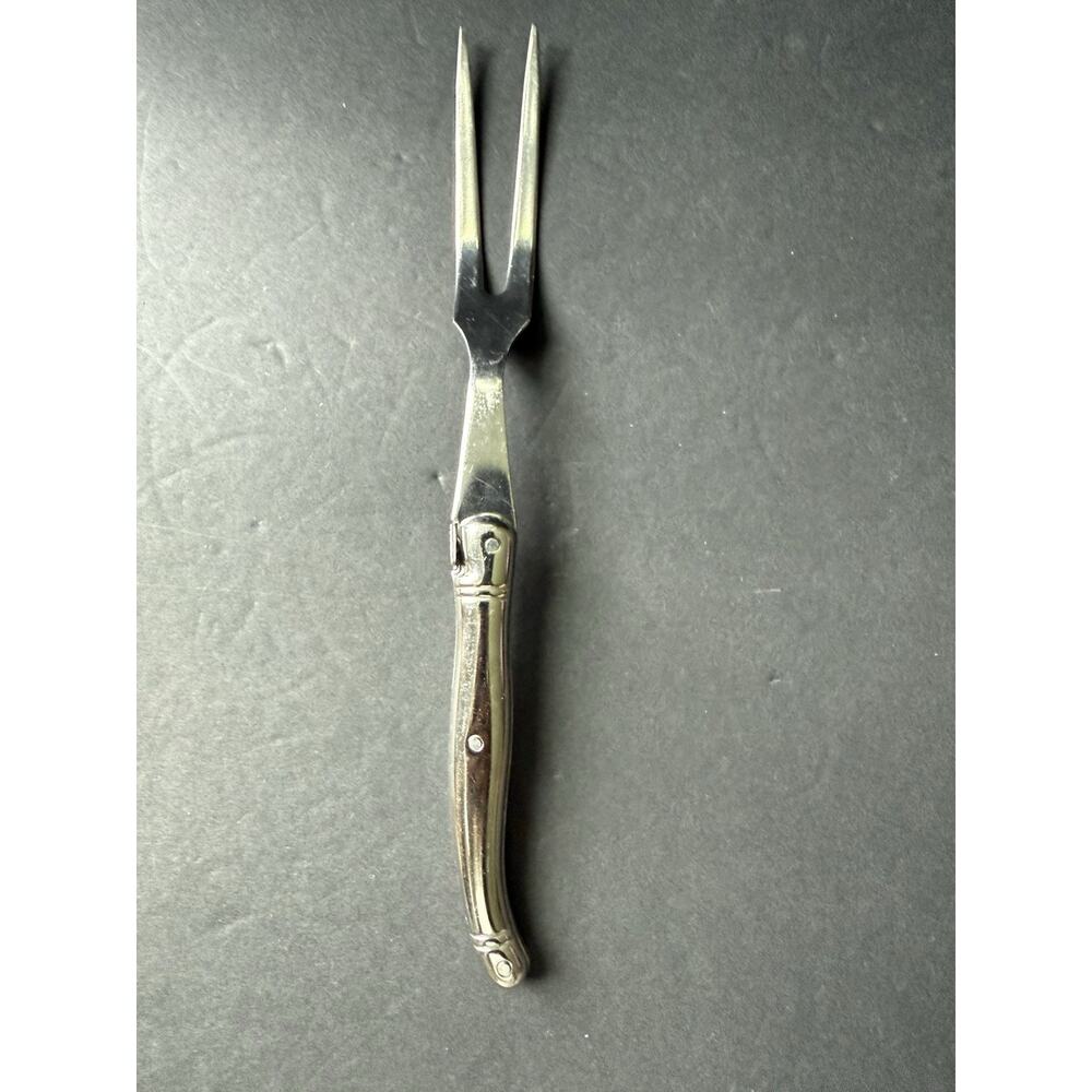 Laguiole Serving Fork Stainless Steel Made In France 10” Cottagecore